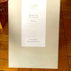 Saje morning to night diffuse kit with one saje diffuser blend included